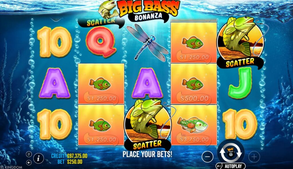 Big Bass Bonanza казино