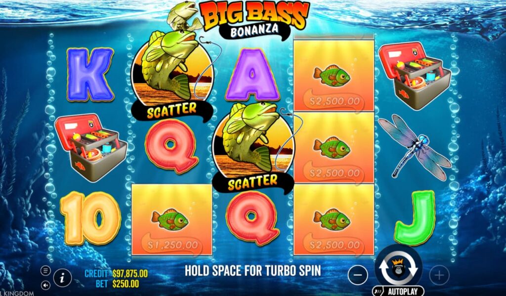 Big Bass Bonanza игра