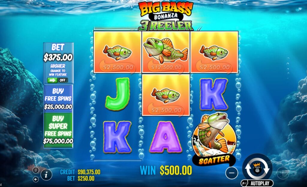 Big Bass Bonanza 3 Reeler игра