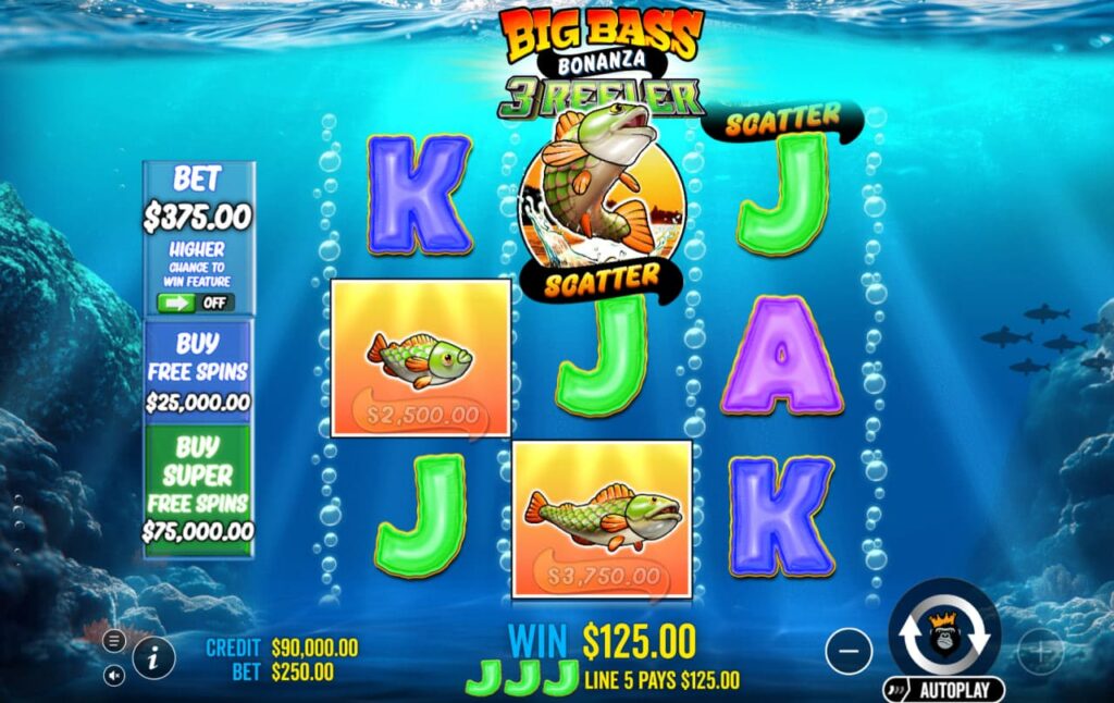 Big Bass Bonanza 3 Reeler играть онлайн