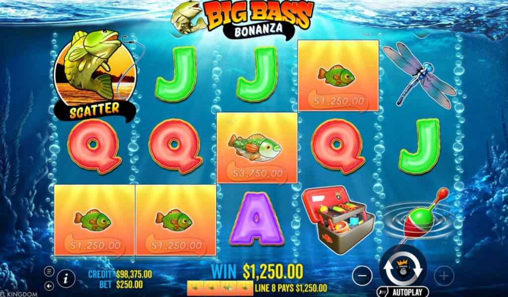 Big Bass Bonanza slot от Pragmatic Play