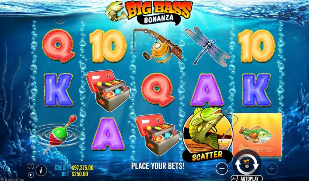Big Bass Bonanza играть онлайн