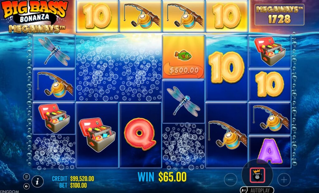 Big Bass Bonanza Megaways казино