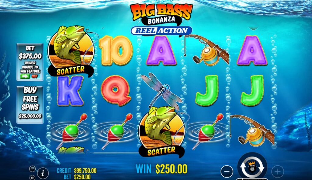 Big Bass Bonanza Reel Action слот