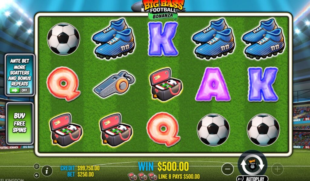 Big Bass Football Bonanza слот