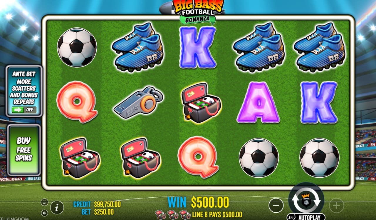 Big Bass Football Bonanza