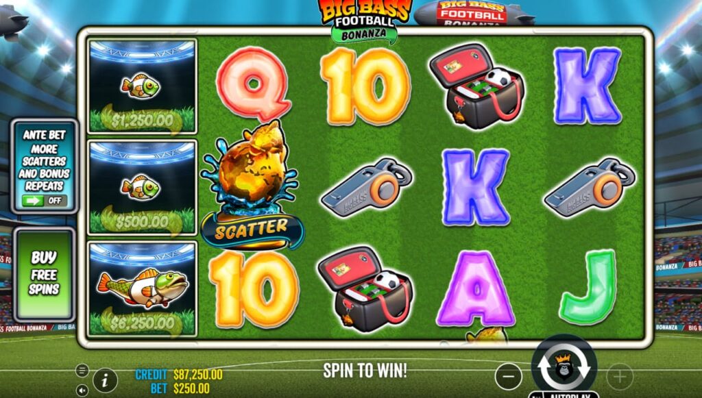 Big Bass Football Bonanza от Pragmatic Play