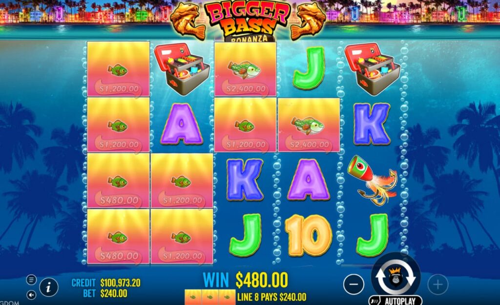 Bigger Bass Bonanza играть онлайн