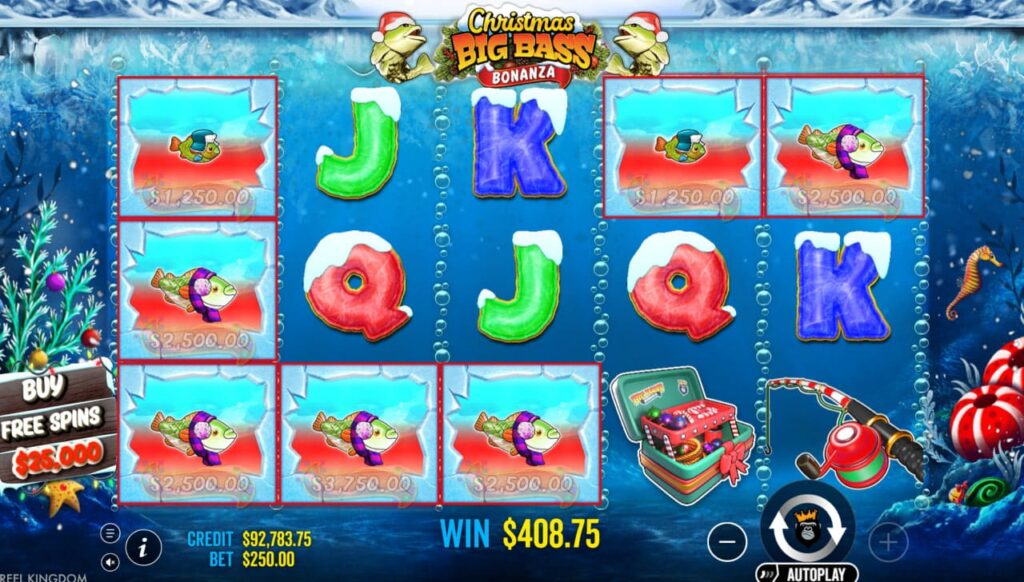 Christmas Big Bass Bonanza игра онлайн