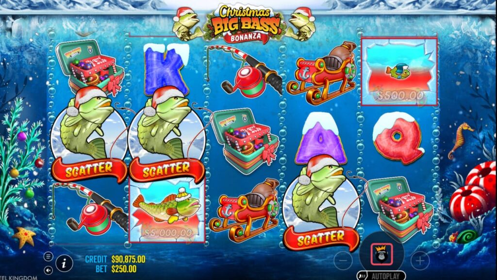 Christmas Big Bass Bonanza slot онлайн