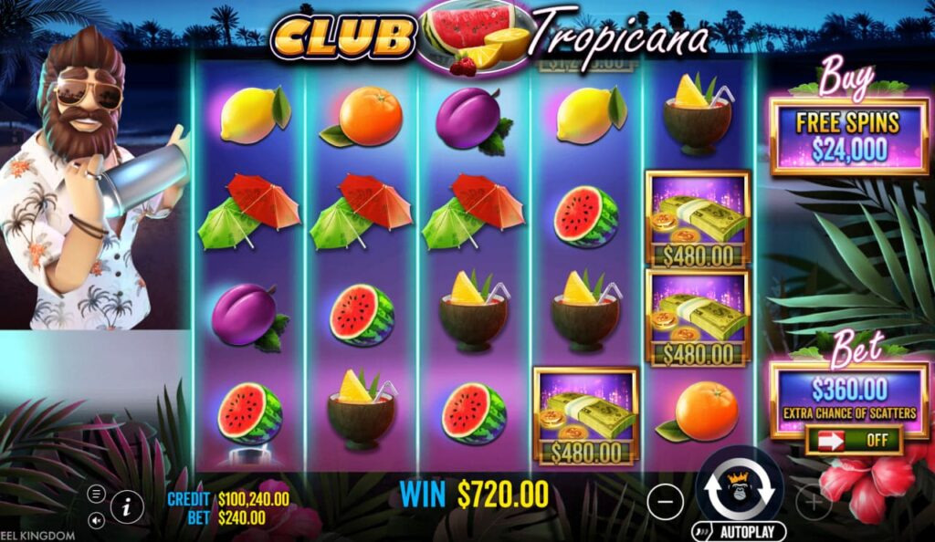 Club Tropicana slot